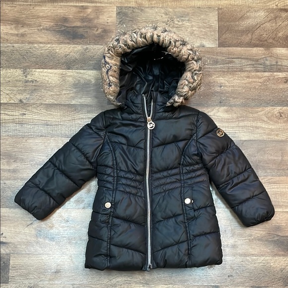 Michael Kors Black Quilted Jacket - Picture 1 of 5